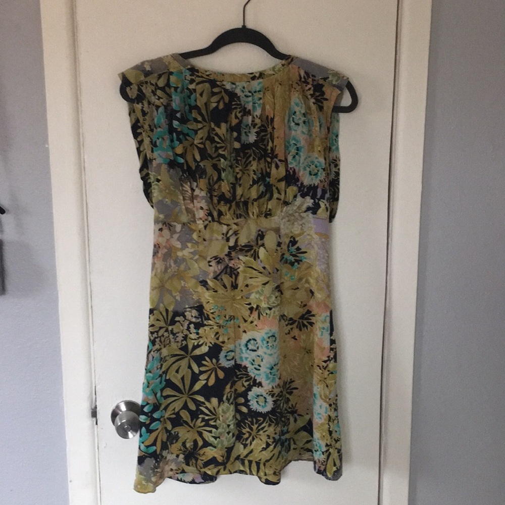 Tracey Reese Silk Floral Dress